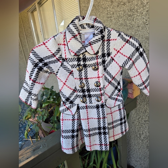 Bonnie Jean- Pea Coat. Size 2/2T - Picture 2 of 3